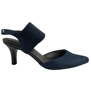 Life Stride Navy Heels
